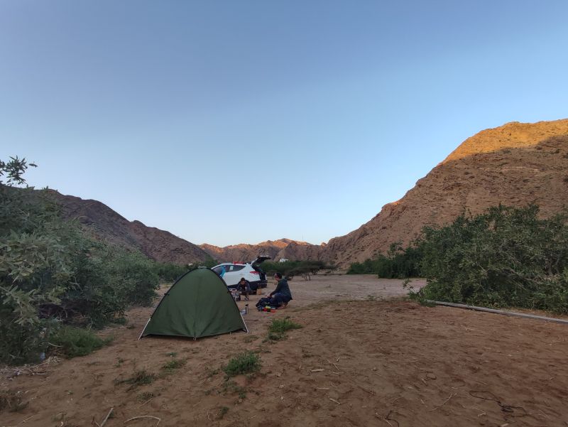 Namiot Baltoro w Omanie