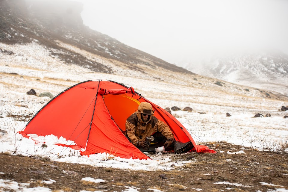 Namiot Baltoro RL na kazachskim stepie